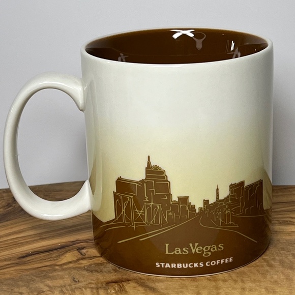 Starbucks Las Vegas Mug Global Icon City Series 2011 Coffee Mug 16oz EUC - Picture 5 of 11